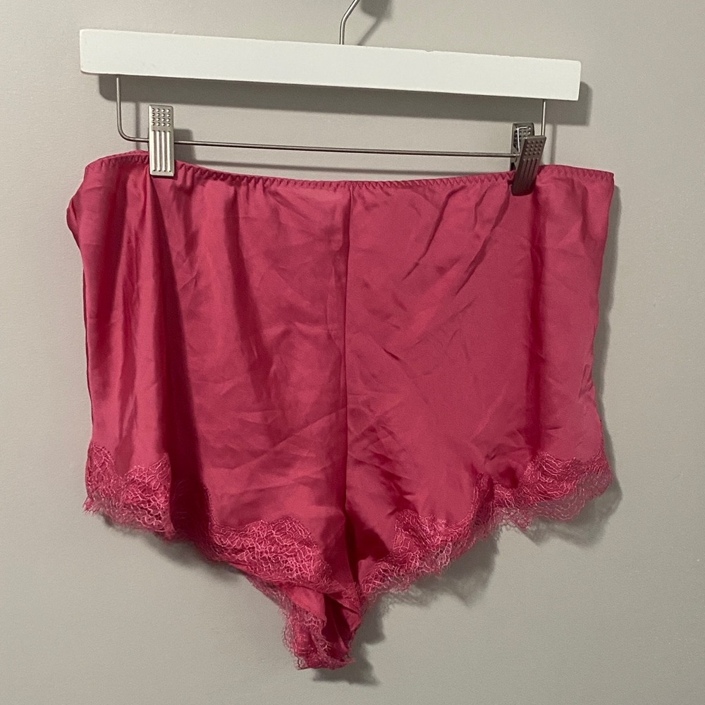 Victoria's Secret Pink Satin Shorts -NWOT